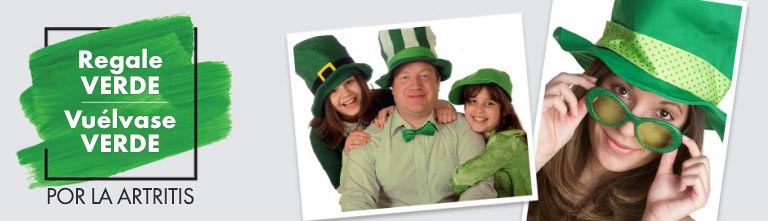 Campaña Give Green, Get Green por la artritis